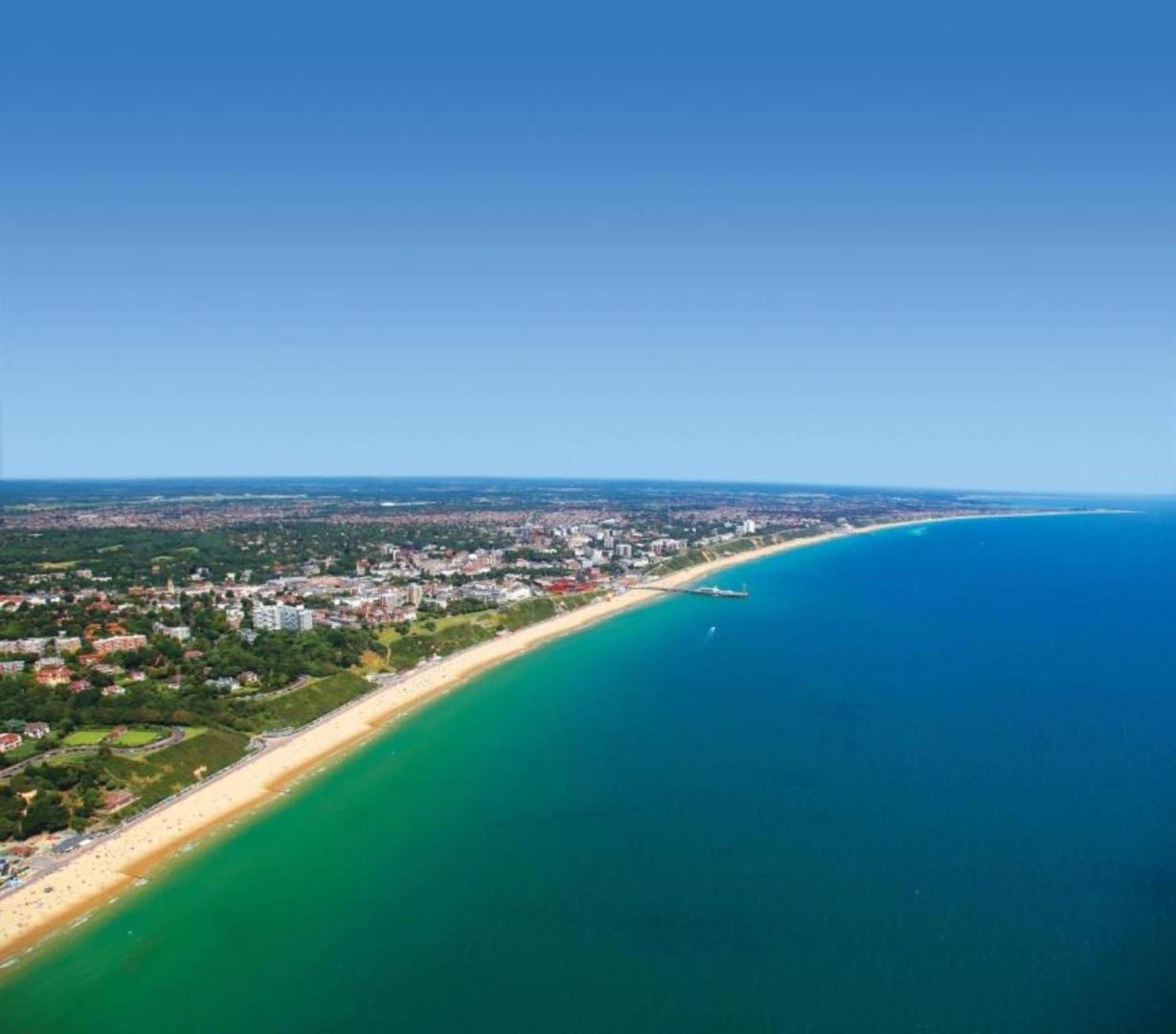 Bournecoast - Clifftop Apartment With Garden -Fm827 Борнмут Экстерьер фото