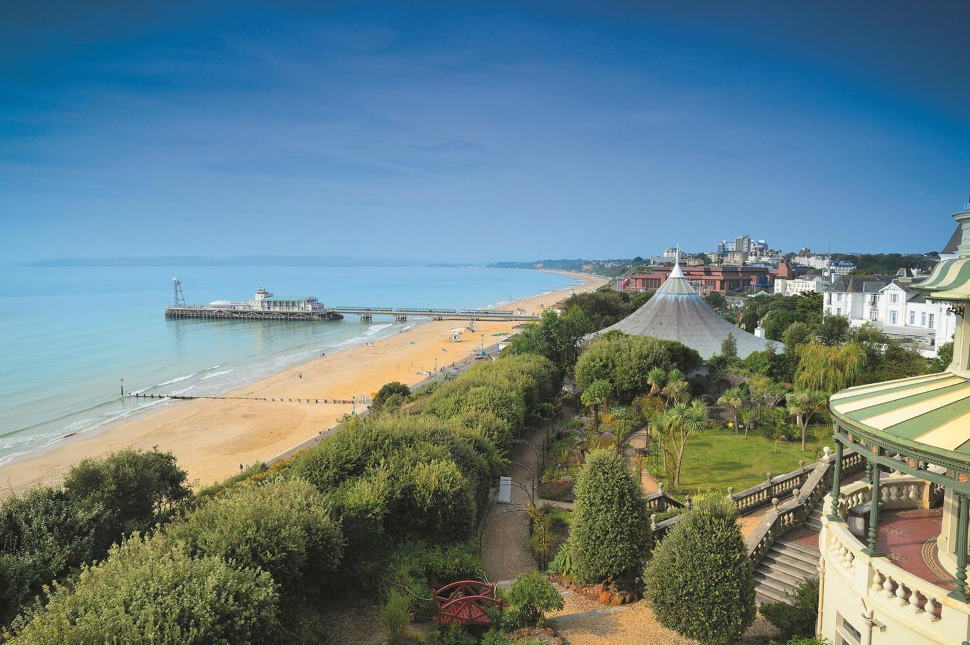 Bournecoast - Clifftop Apartment With Garden -Fm827 Борнмут Экстерьер фото